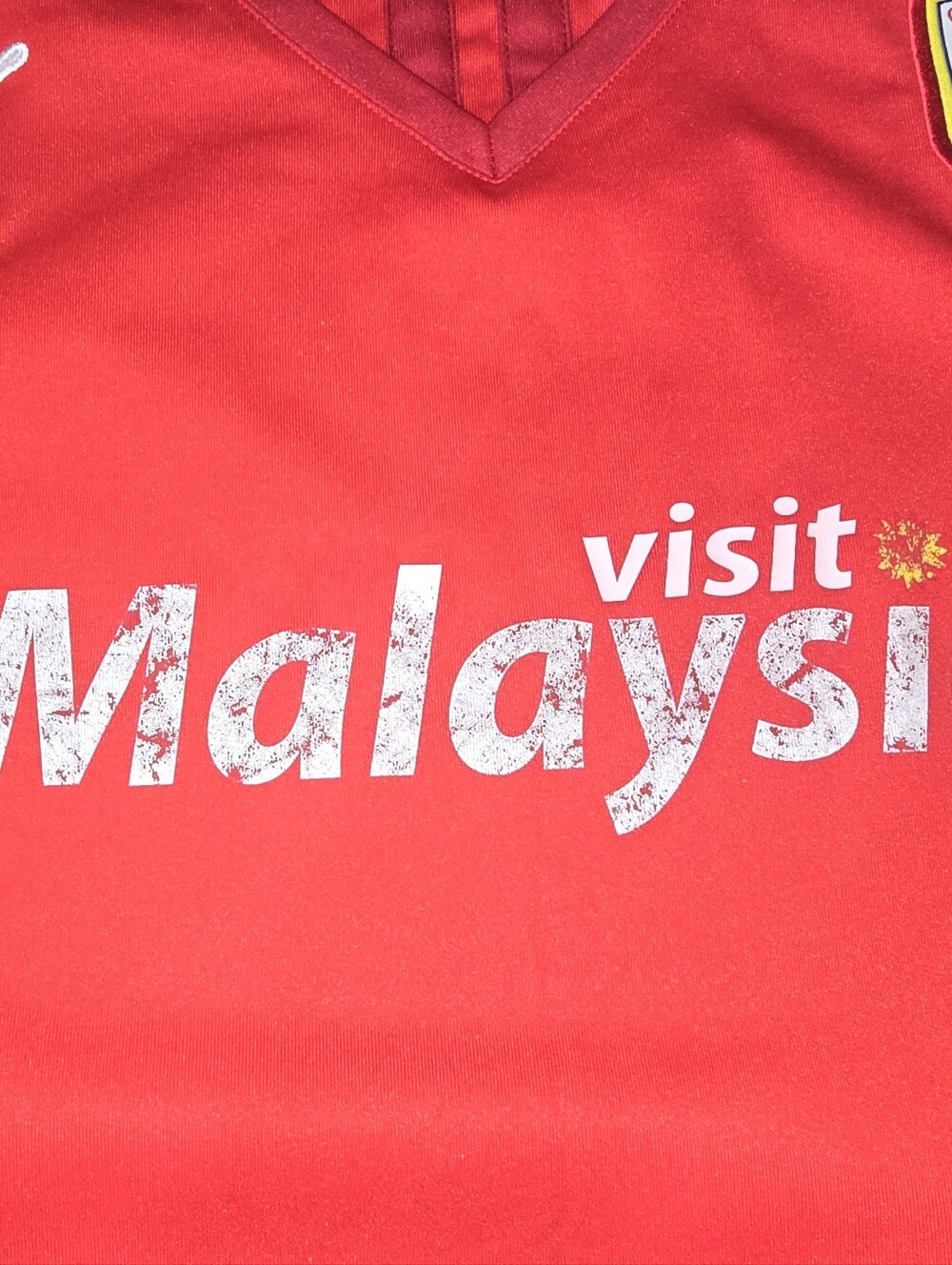 Cardiff City FC Puma 2013/14 Home Jersey  Red Visit Malaysia Premier League
